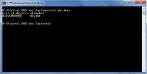 how to lauch minimal adb fastboot
