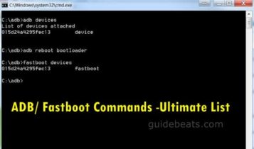 minimal adb fastboot turn on command