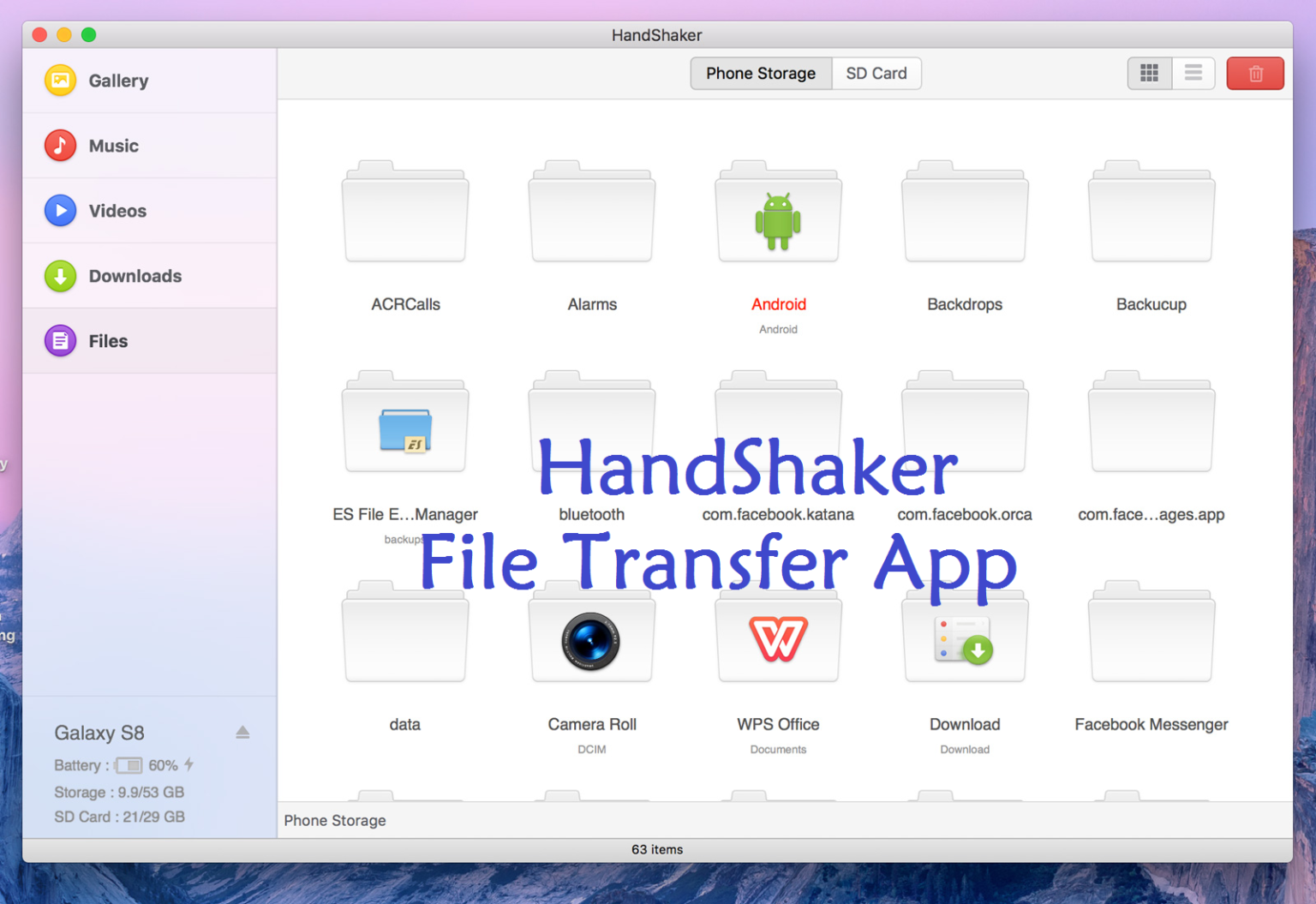 how to install handshaker on mac